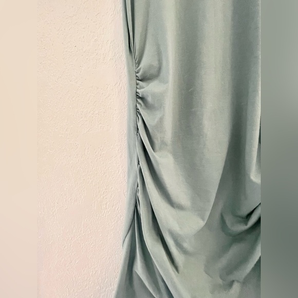 Swimsuit Coverup in Dusty Turquoise - Picture 4 of 5